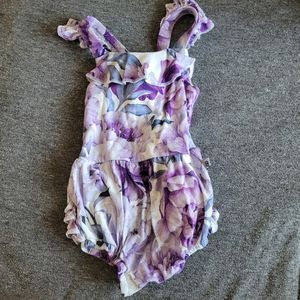 Little bum bums bubble romper